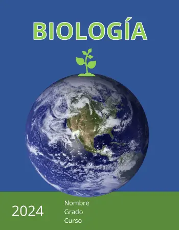 Carátula Word Biología planeta Tierra