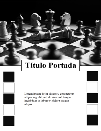 portada ajedrez tablero