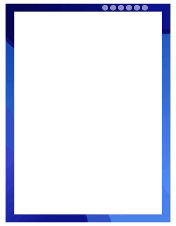 Marco abstracto azul