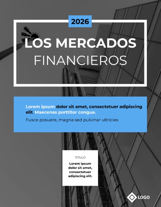 portada para Word formal financiera